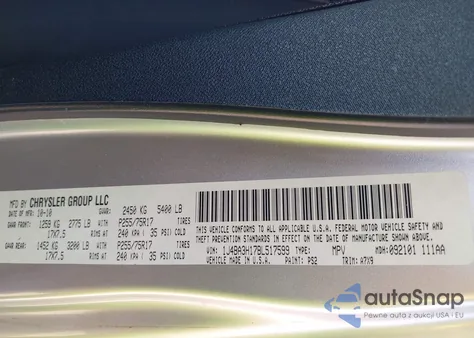 2011 Jeep Wrangler Unlimited Sport z USA, uszkodzony, nr VIN 1J4BA3H17BL517599